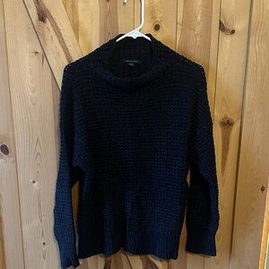 American Eagle Outfitters Black Cowl Neck Sweater